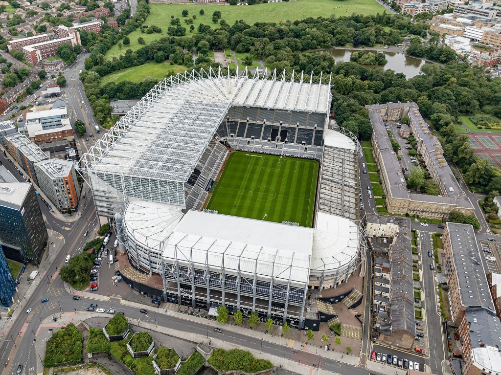 St James’ Park, sân nhà của Newcastle United