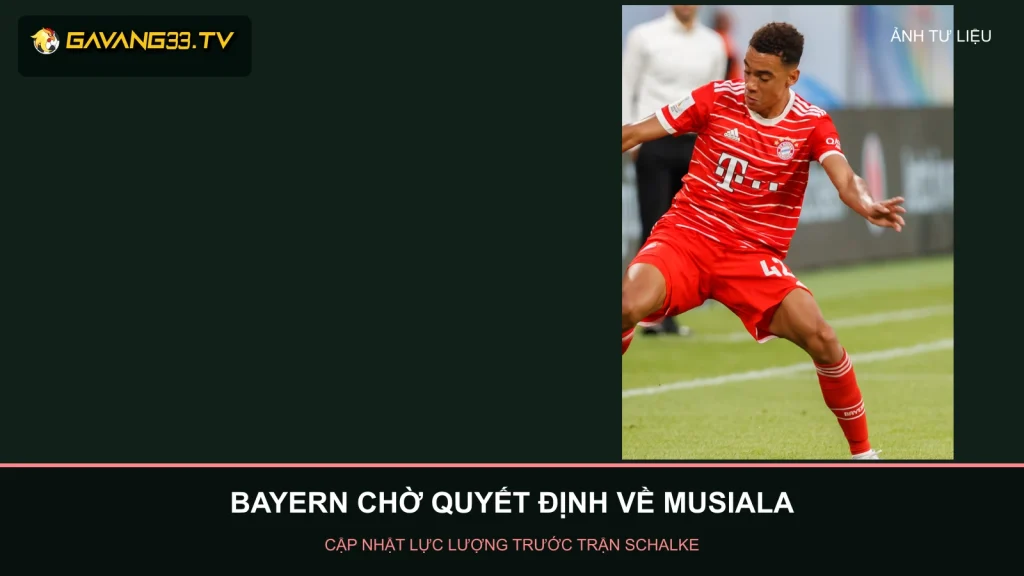 Jamal Musiala trong màu áo Bayern Munich, ảnh tư liệu năm 2022