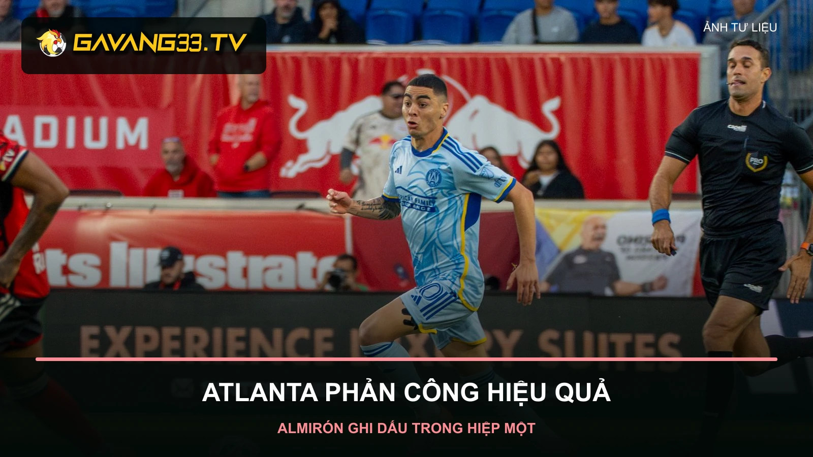 Ảnh tư liệu Miguel Almirón trong màu áo Atlanta United năm 2025