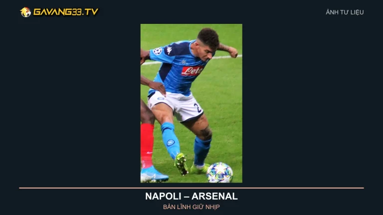 Ảnh tư liệu Giovanni Di Lorenzo trong màu áo Napoli